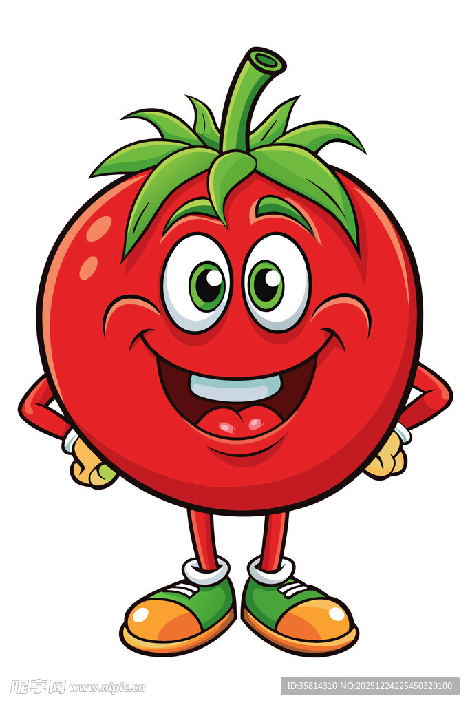 可爱番茄卡通形象