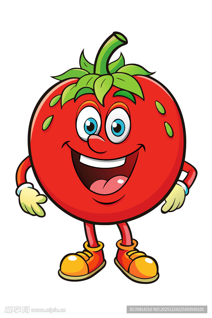 可爱番茄卡通形象