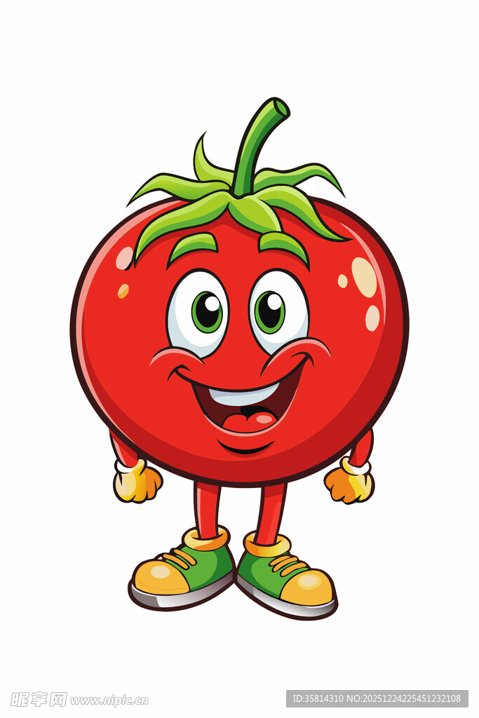 可爱番茄卡通形象