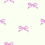 粉色蝴蝶结无缝图案背景