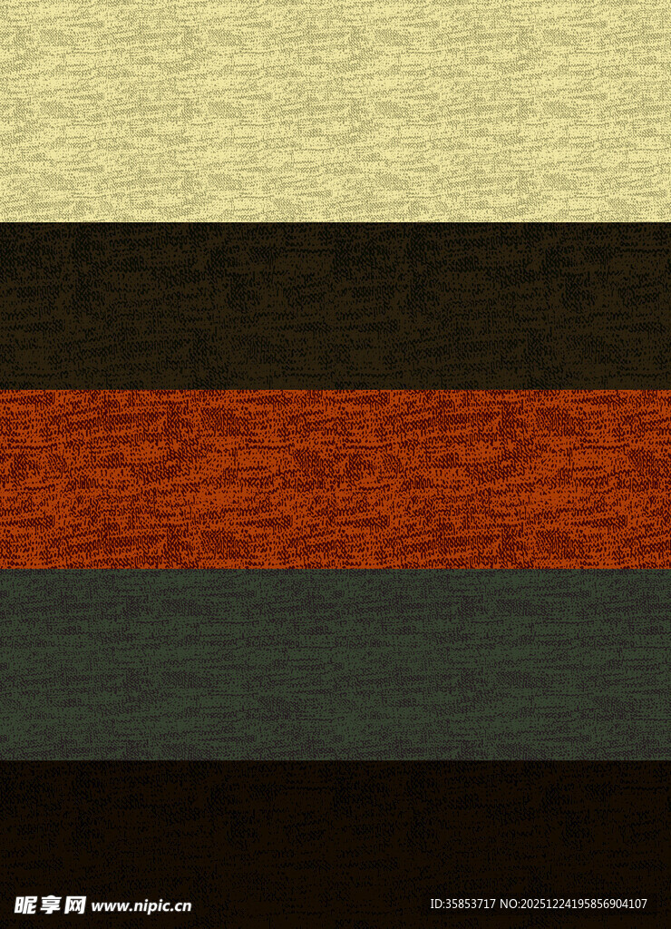 多彩条纹织物纹理展示