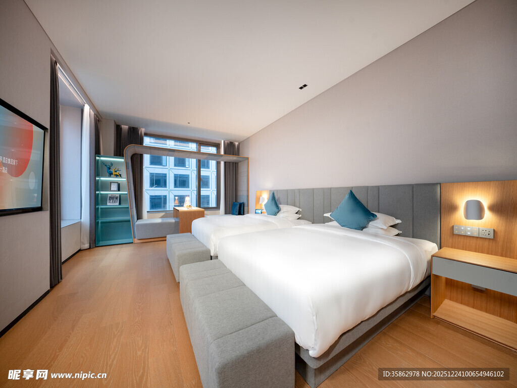 现代简约风格舒适卧室