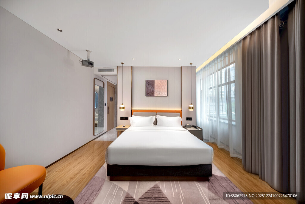 现代简约风格卧室展示