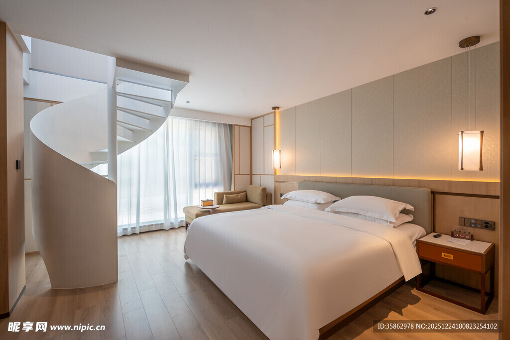 现代简约风格温馨卧室