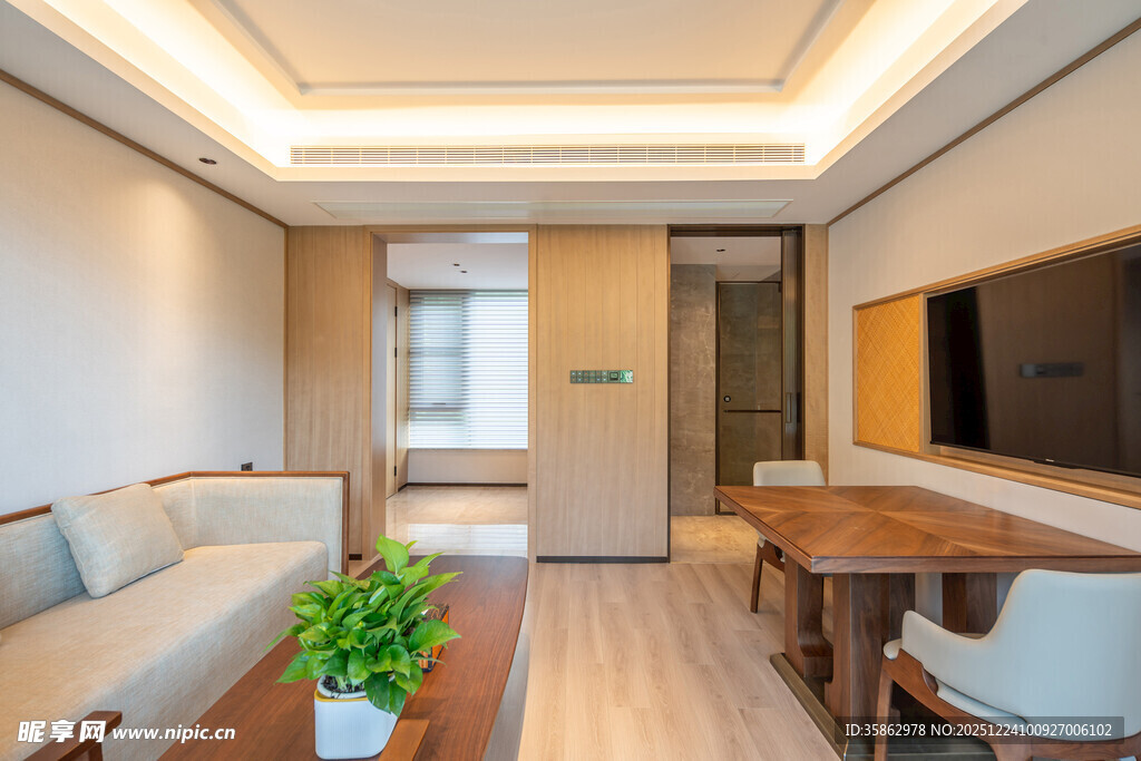 现代简约风温馨客厅空间