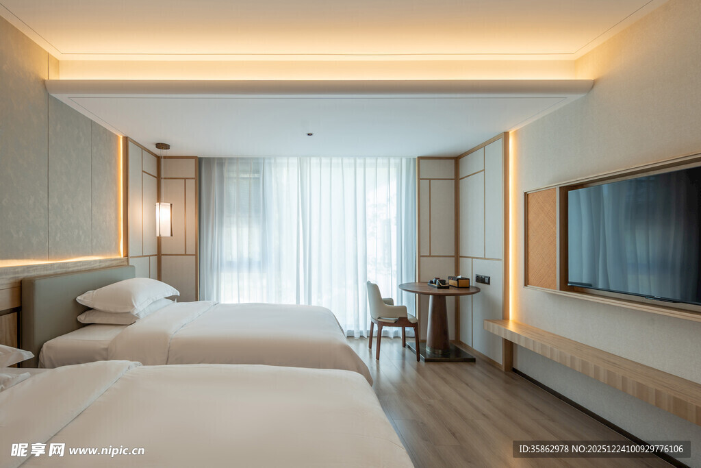 现代简约风格酒店客房