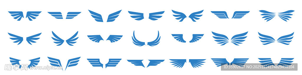 翅膀图案