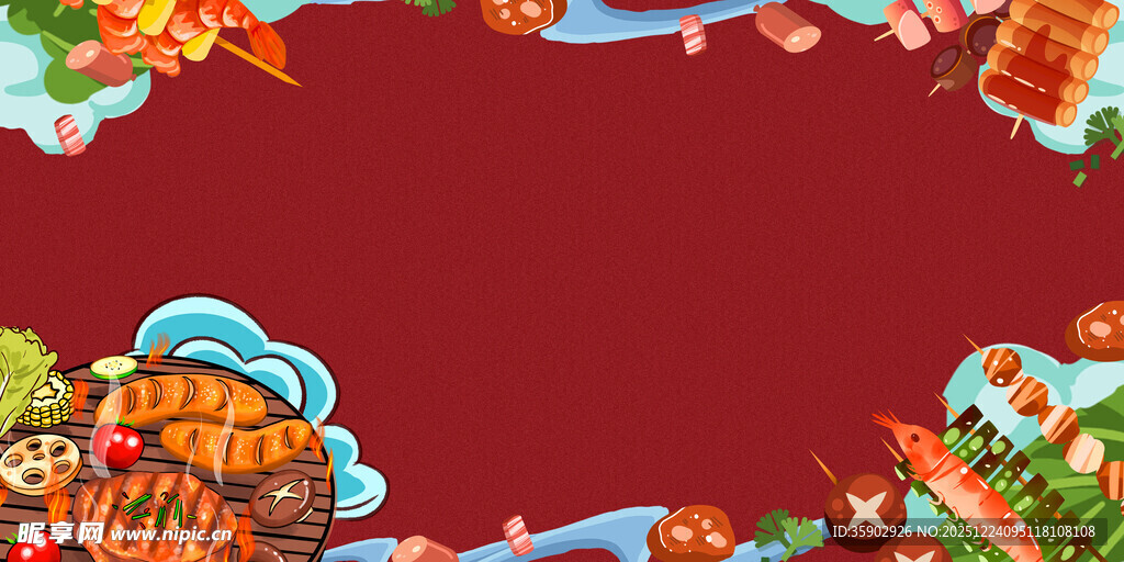 圣诞装饰边框背景