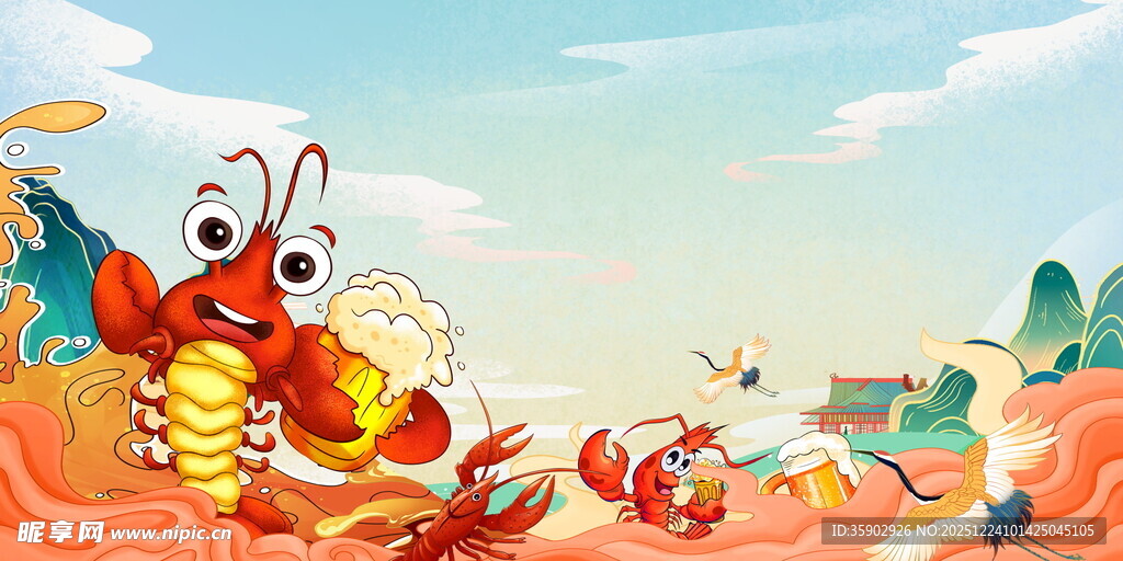 海底螃蟹的欢乐世界