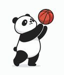 熊猫打篮球