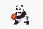 熊猫打篮球