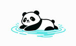 熊猫游泳