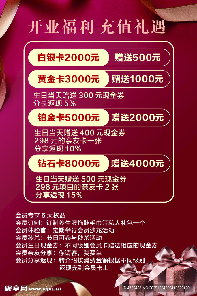 开业钜惠 享充值豪礼