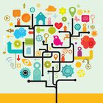 创意图标树灵感迸发之源