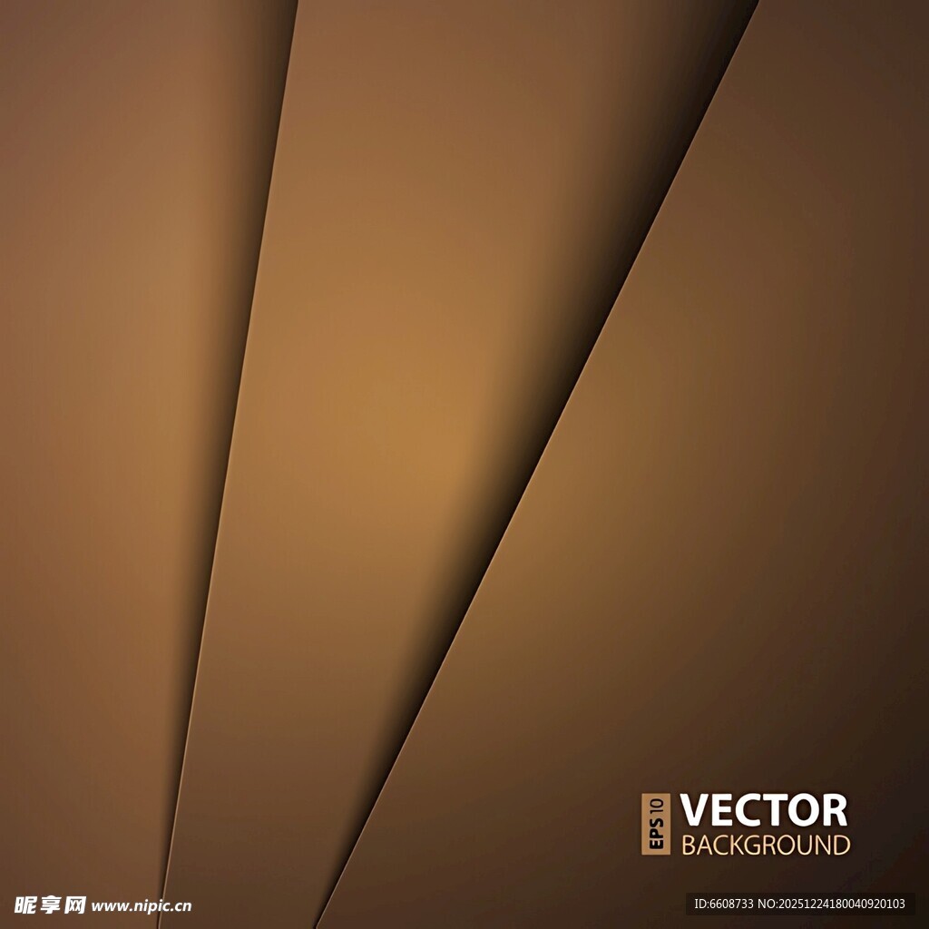 棕色渐变几何抽象背景图