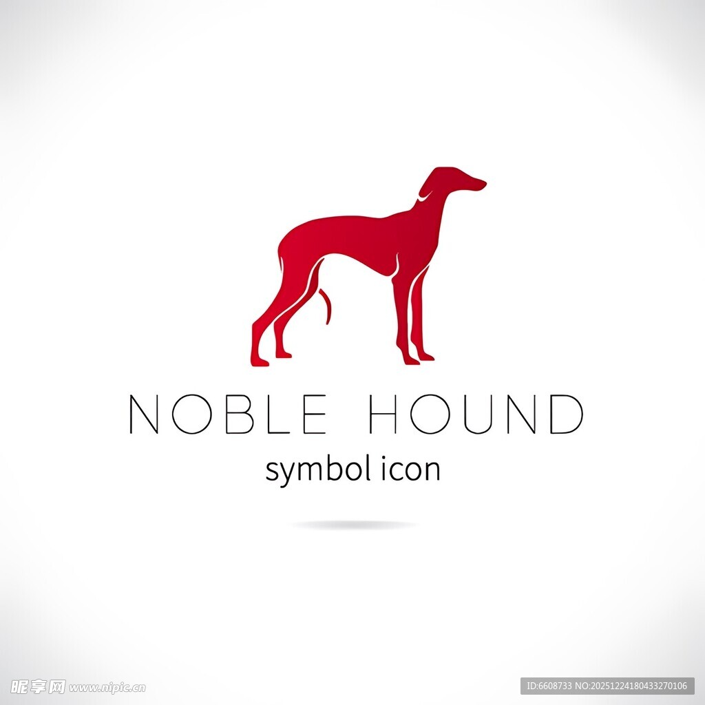 高贵猎犬标志图案