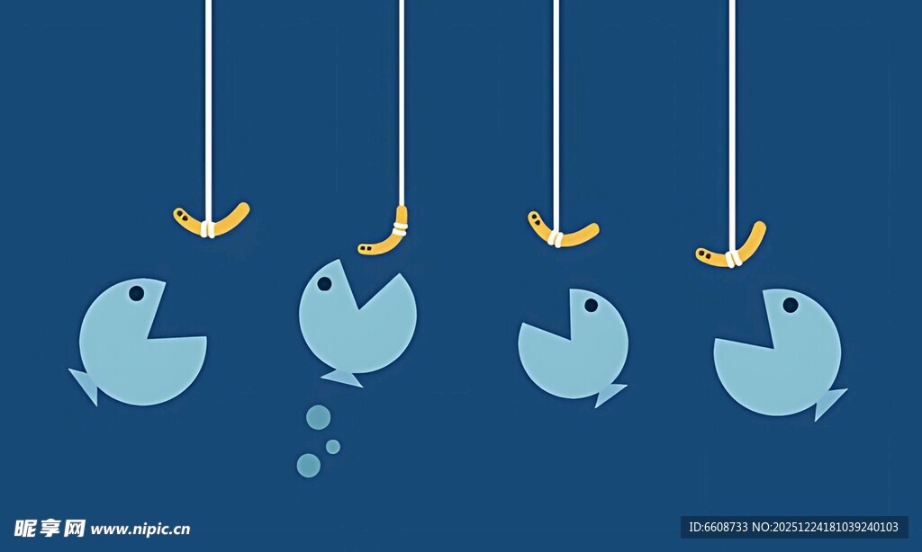 小鸟风铃装饰图