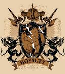 皇家徽章图案设计