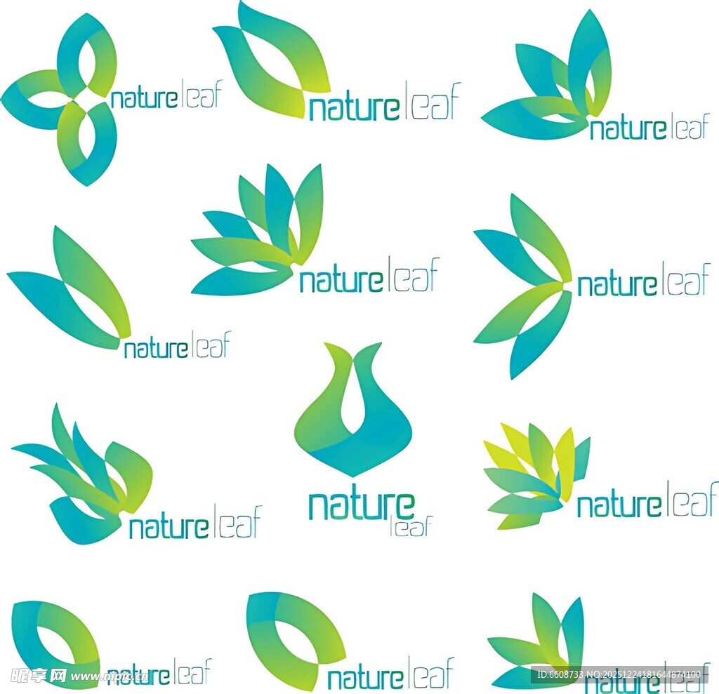 自然主题图标集合