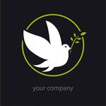 和平白鸽公司标志