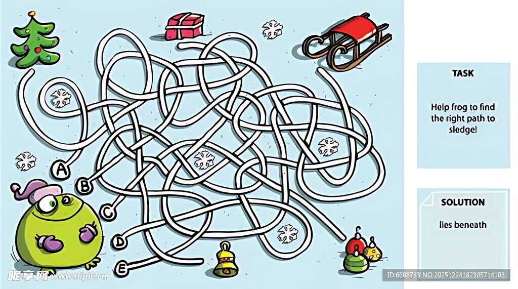 趣味迷宫游戏图