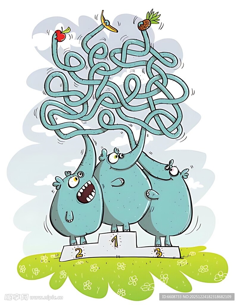 三只小鸟探索复杂迷宫