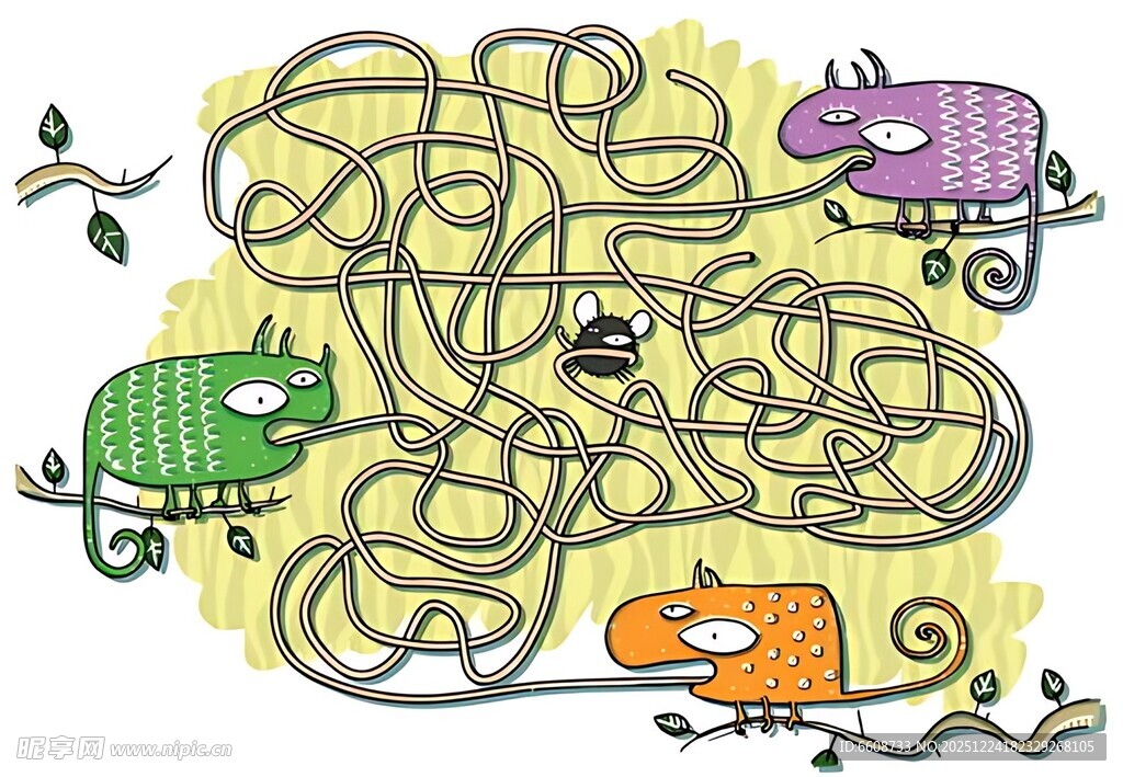 趣味猫咪迷宫游戏图