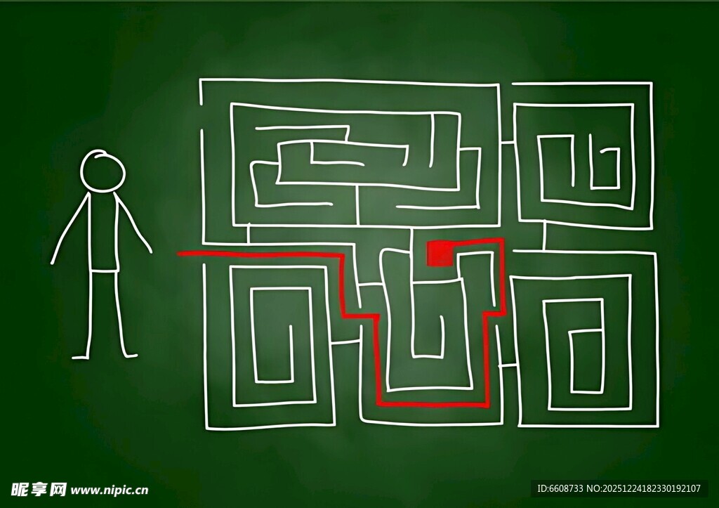 人在迷宫中寻路