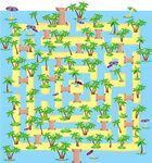 热带风情迷宫游戏画面