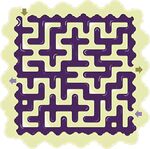 趣味迷宫图案设计