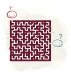 复杂迷宫图案探索解谜元素