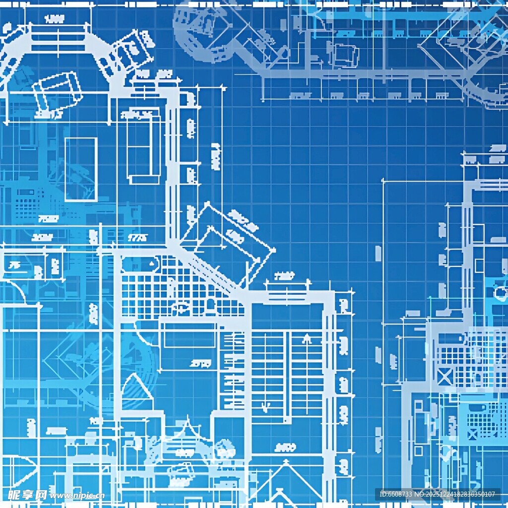 建筑工程蓝图设计图