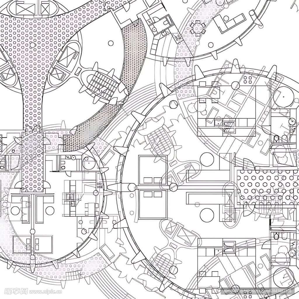 园林景观设计平面图