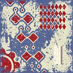 复古几何图案装饰艺术