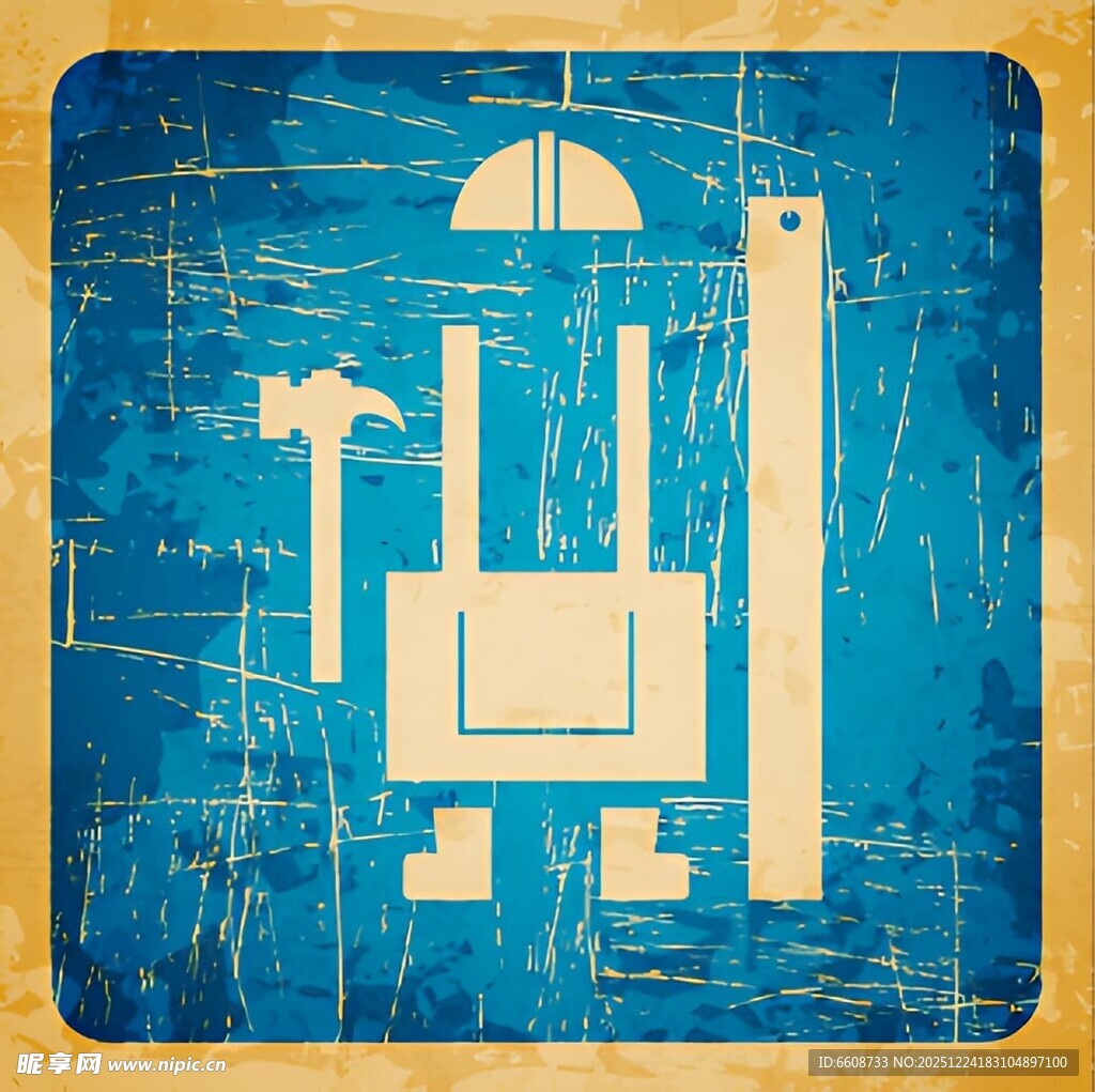 建筑施工工具图标