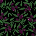 紫色橄榄叶图案背景