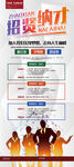 招聘招贤纳才海报展架