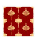 红色灯笼纹样