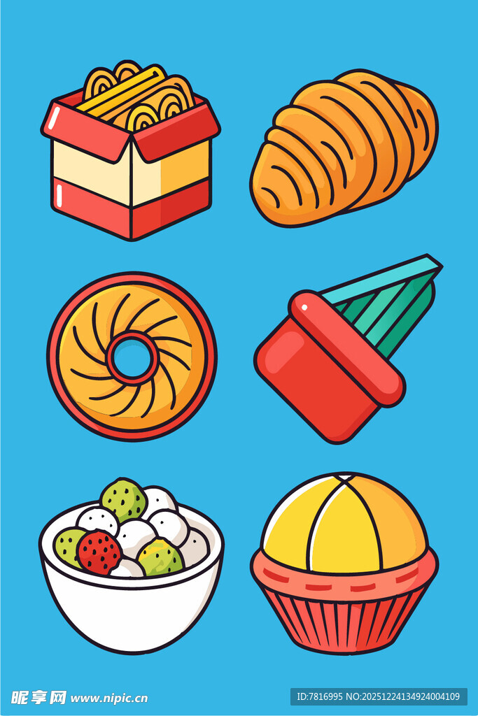 多彩美味糕点大集合