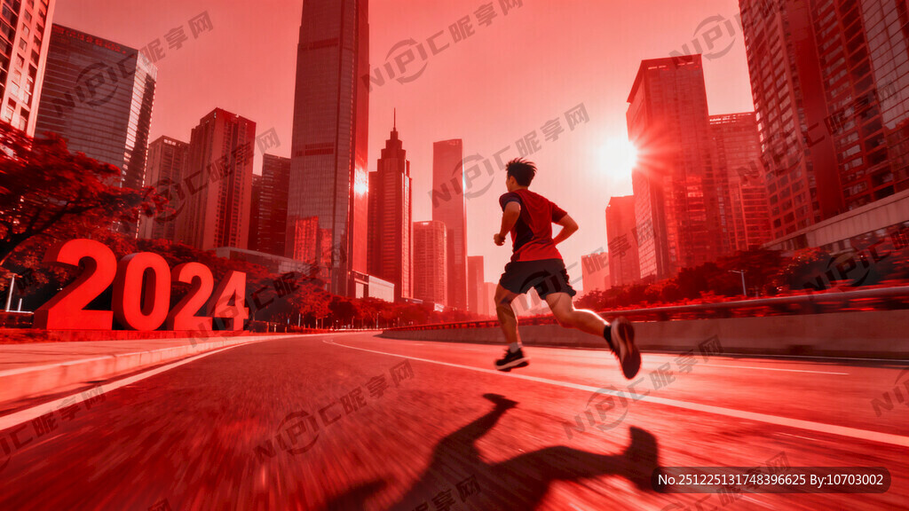 2025 城市 奔跑的人