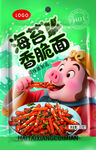 海苔香脆面 包装