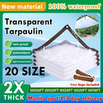 透明防水篷布 20种尺寸可选