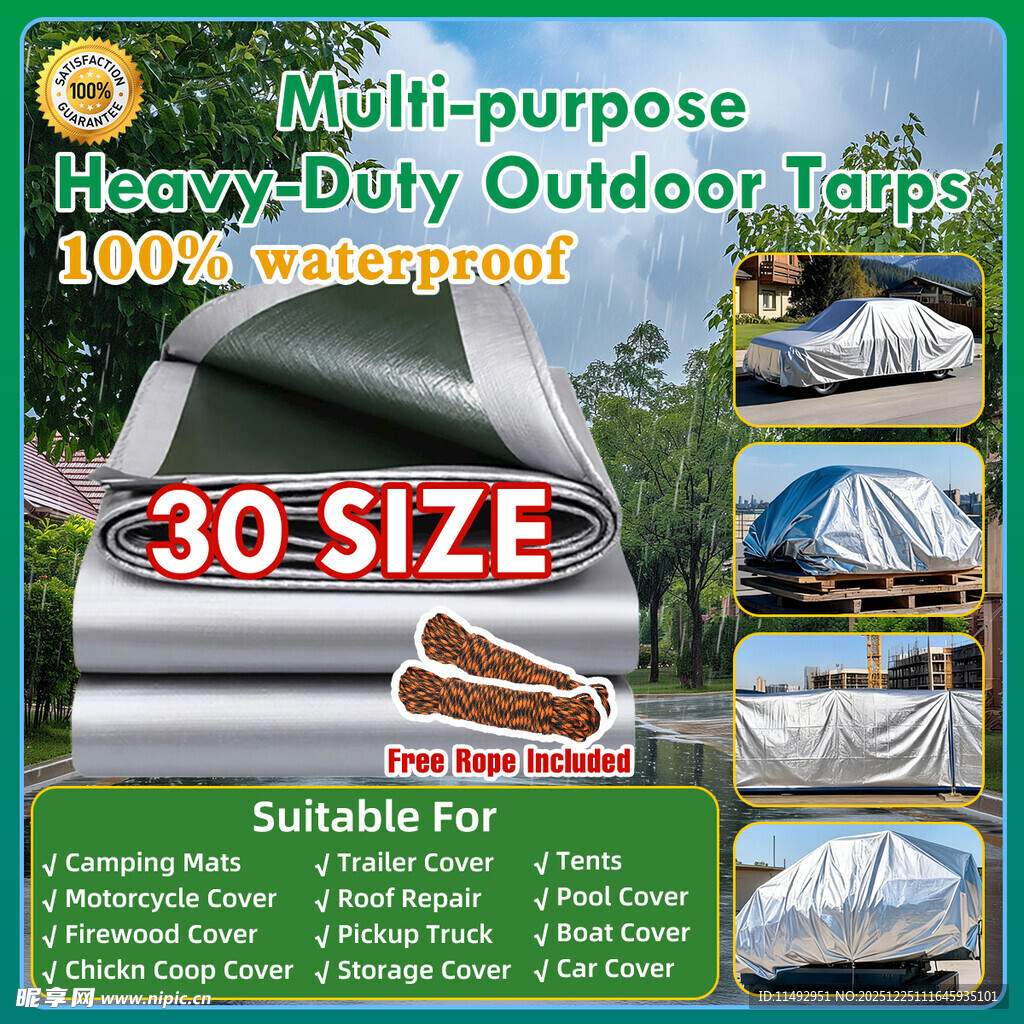 遮阳挡雨膜主图