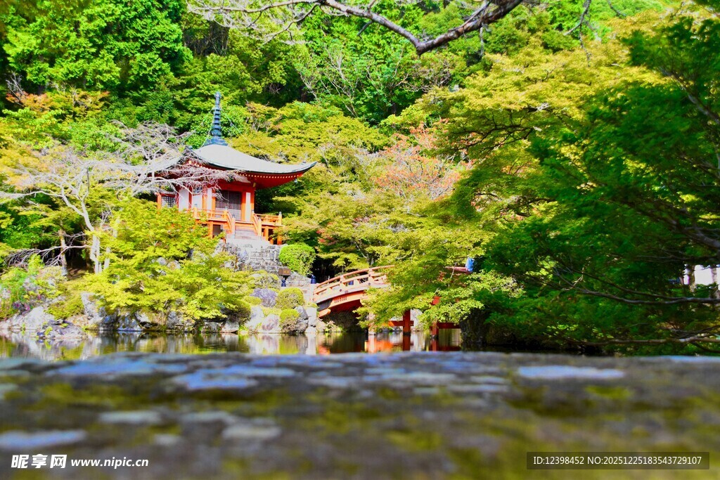 山林中的日式雅致建筑