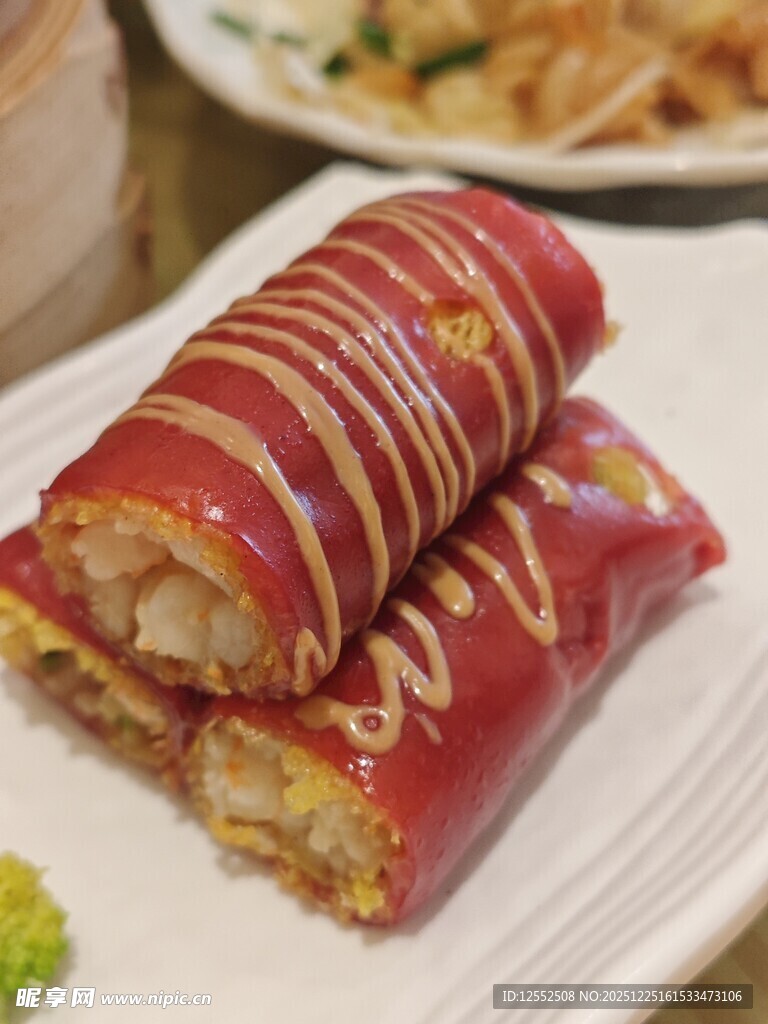美味蟹肉卷