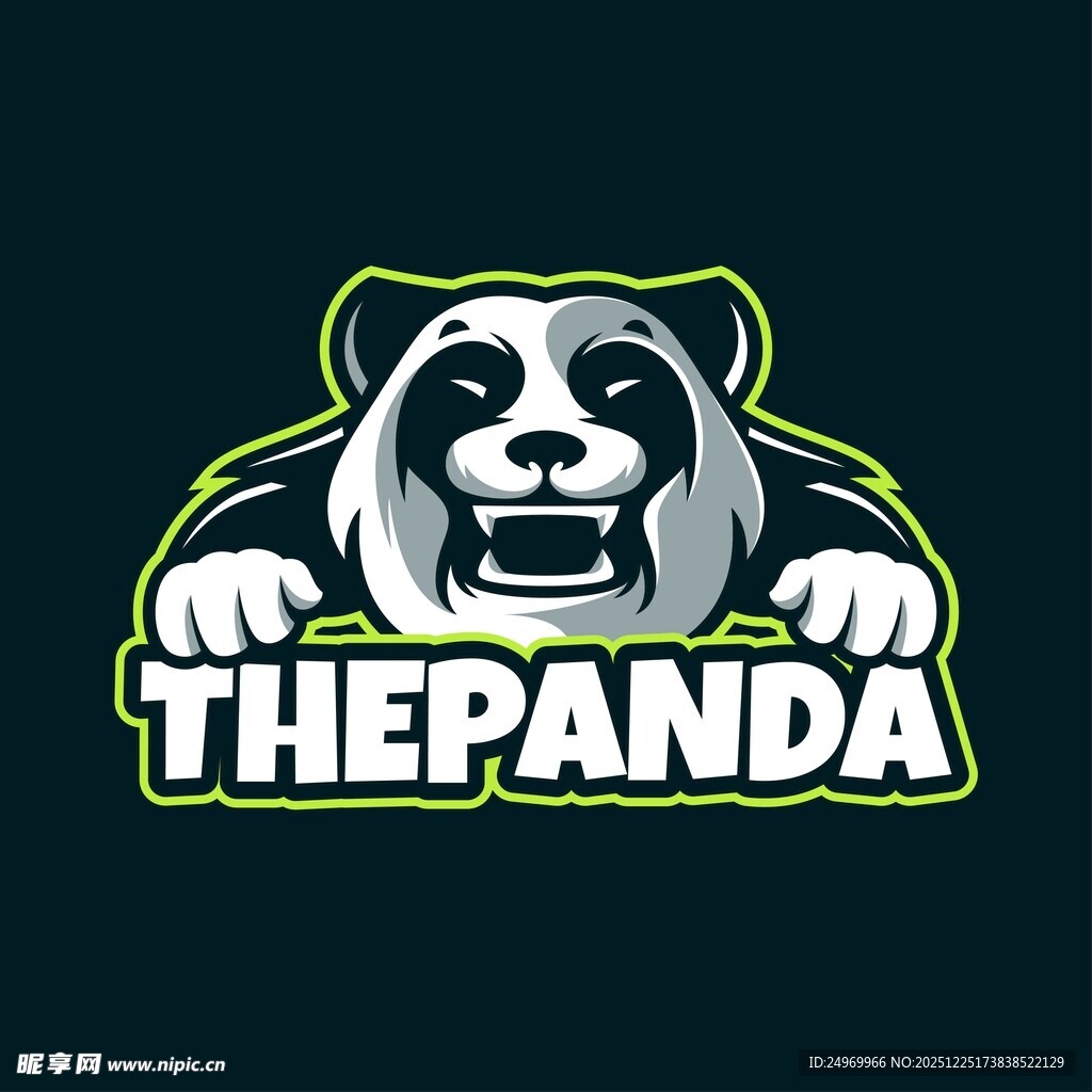 熊猫标志设计