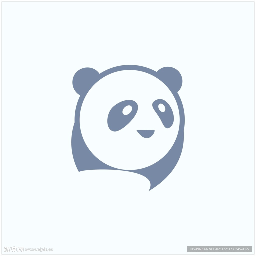 可爱熊猫头像