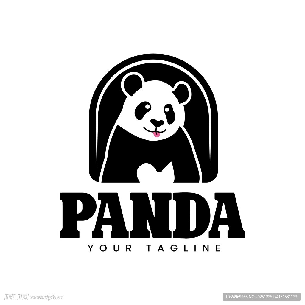 熊猫标志设计