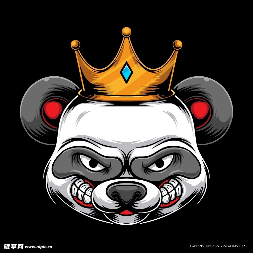 熊猫国王头像