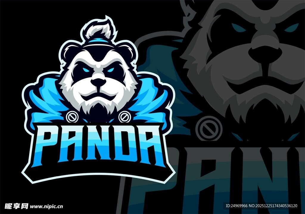 熊猫标志设计